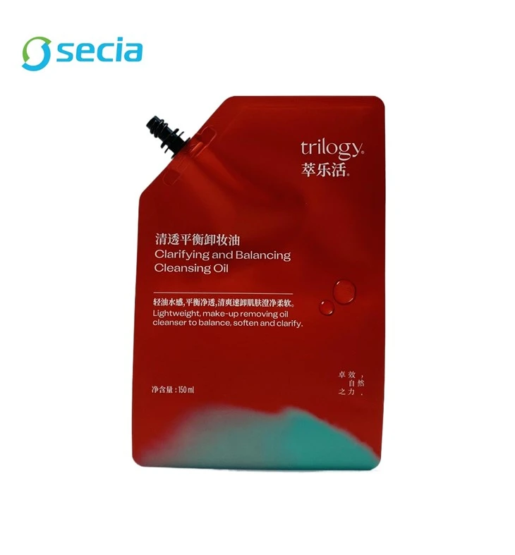 Factory Made Cleansing Oil Spout Bag